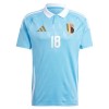 Maglia ufficiale Belgio Mangala 18 Trasferta Euro 2024 per Uomo